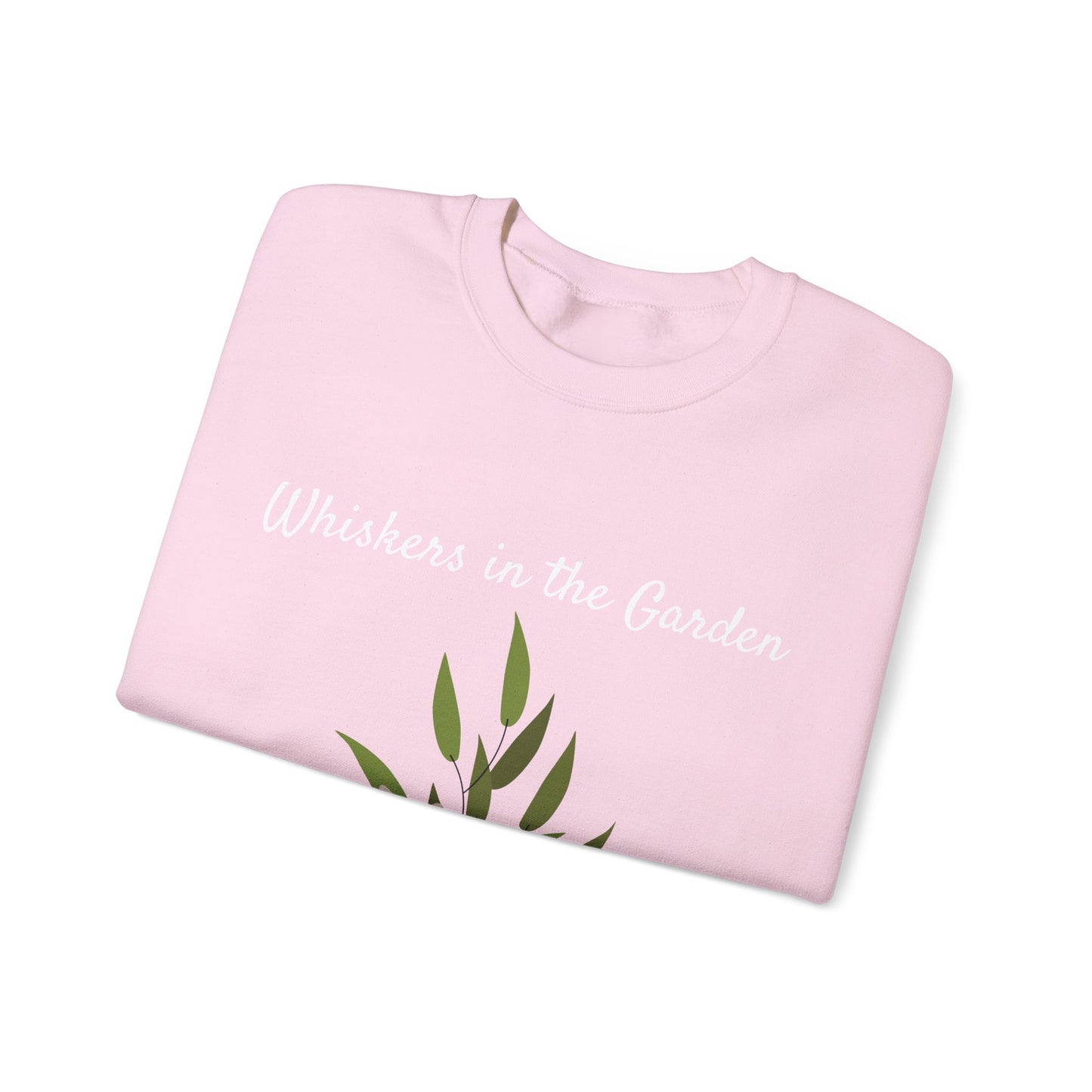 Whiskers in the Garden - Unisex Heavy Blend™ Crewneck Sweatshirt