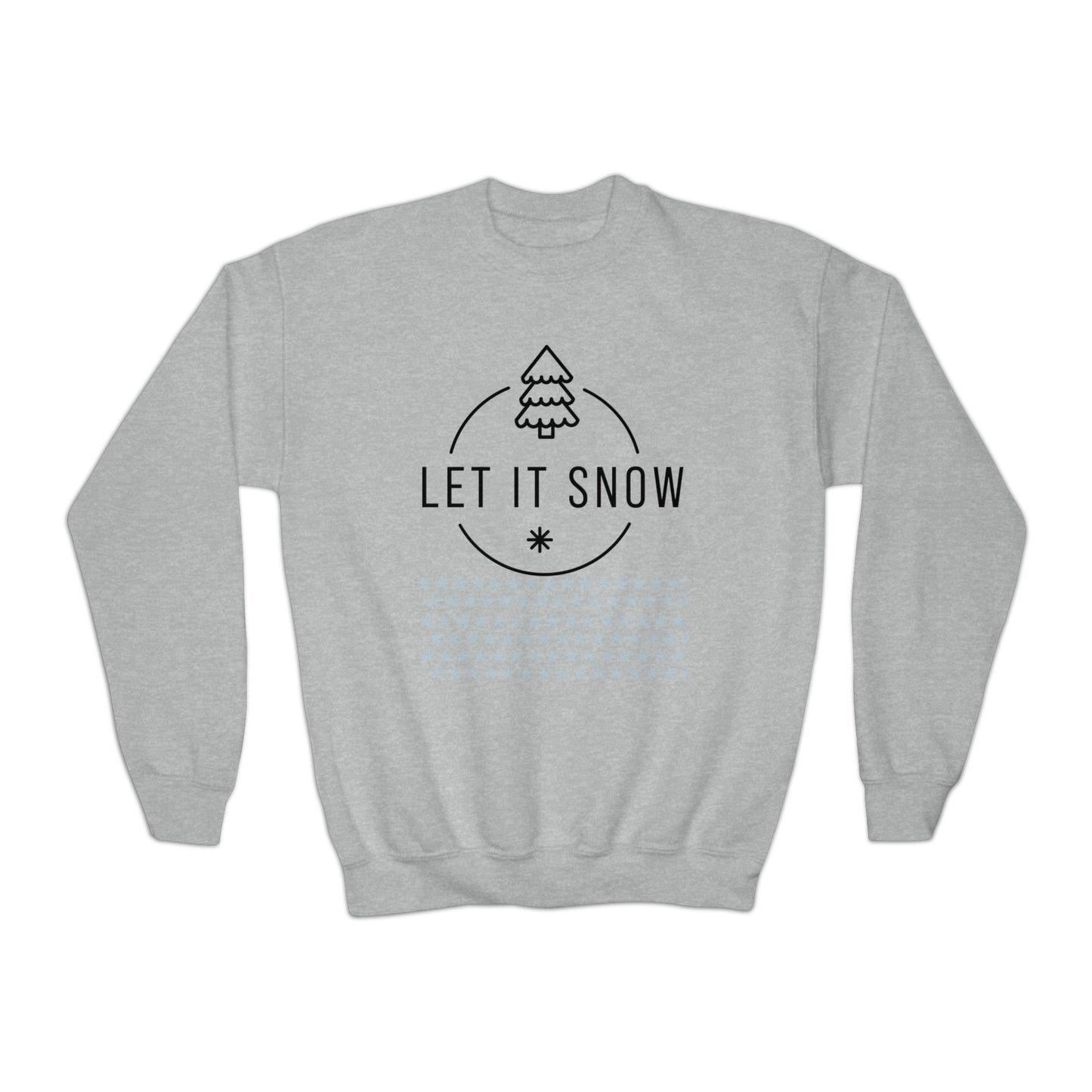 Let It Snow - Youth Crewneck Sweatshirt