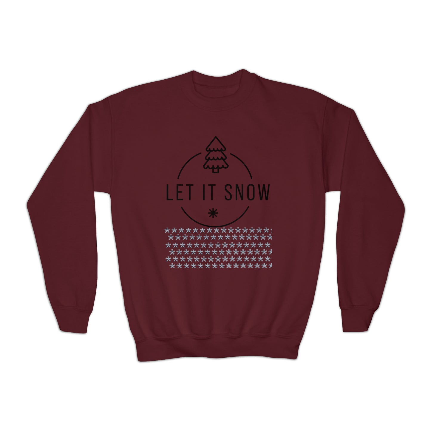 Let It Snow - Youth Crewneck Sweatshirt