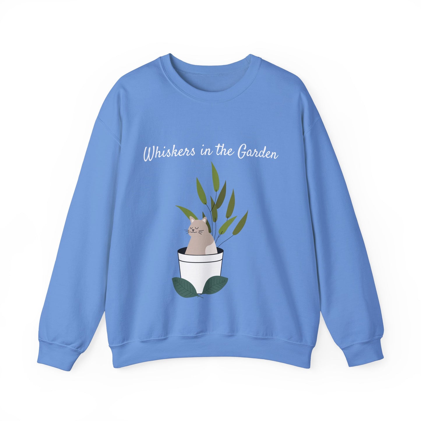 Whiskers in the Garden - Unisex Heavy Blend™ Crewneck Sweatshirt