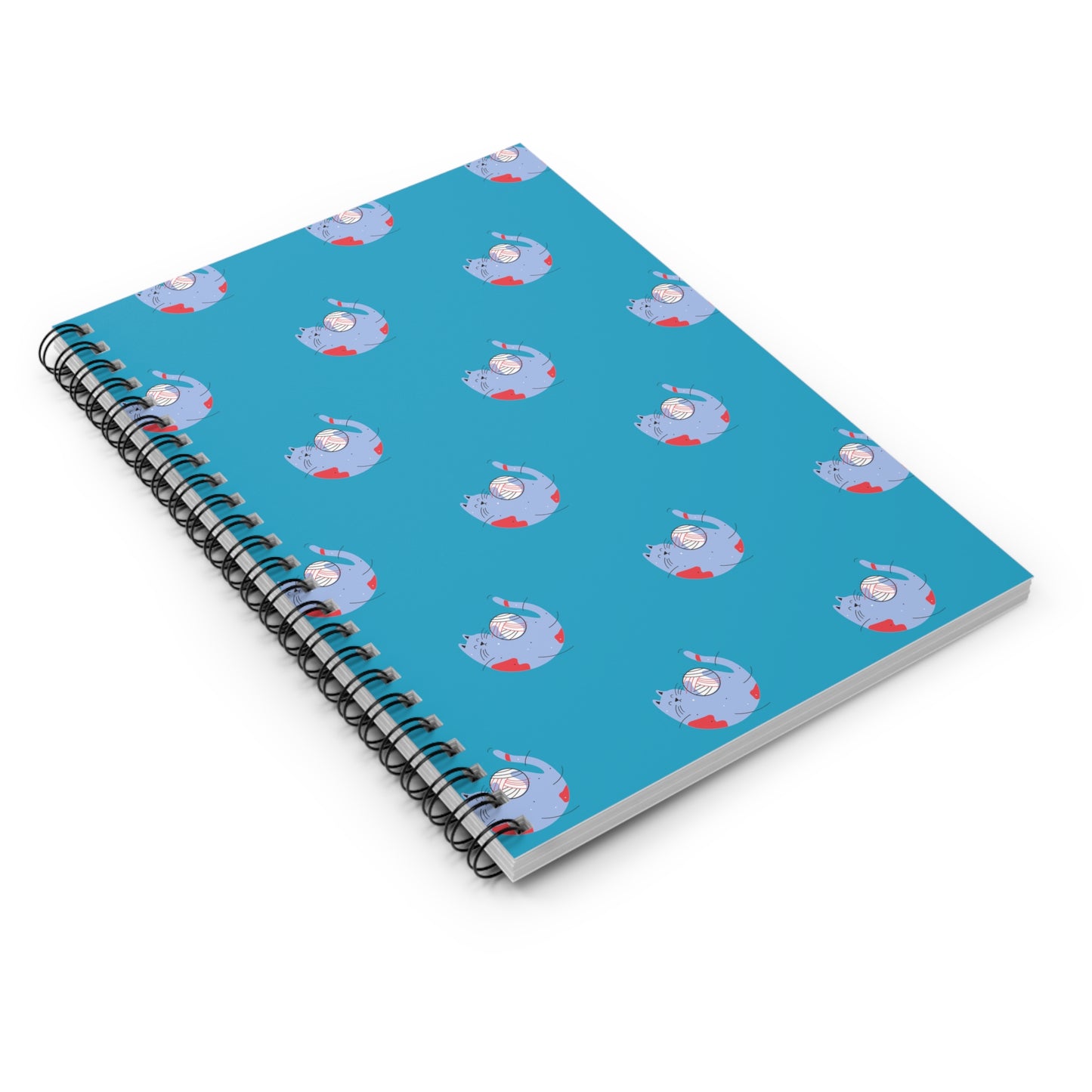 Meow - Spiral Notebook - Ruled Line