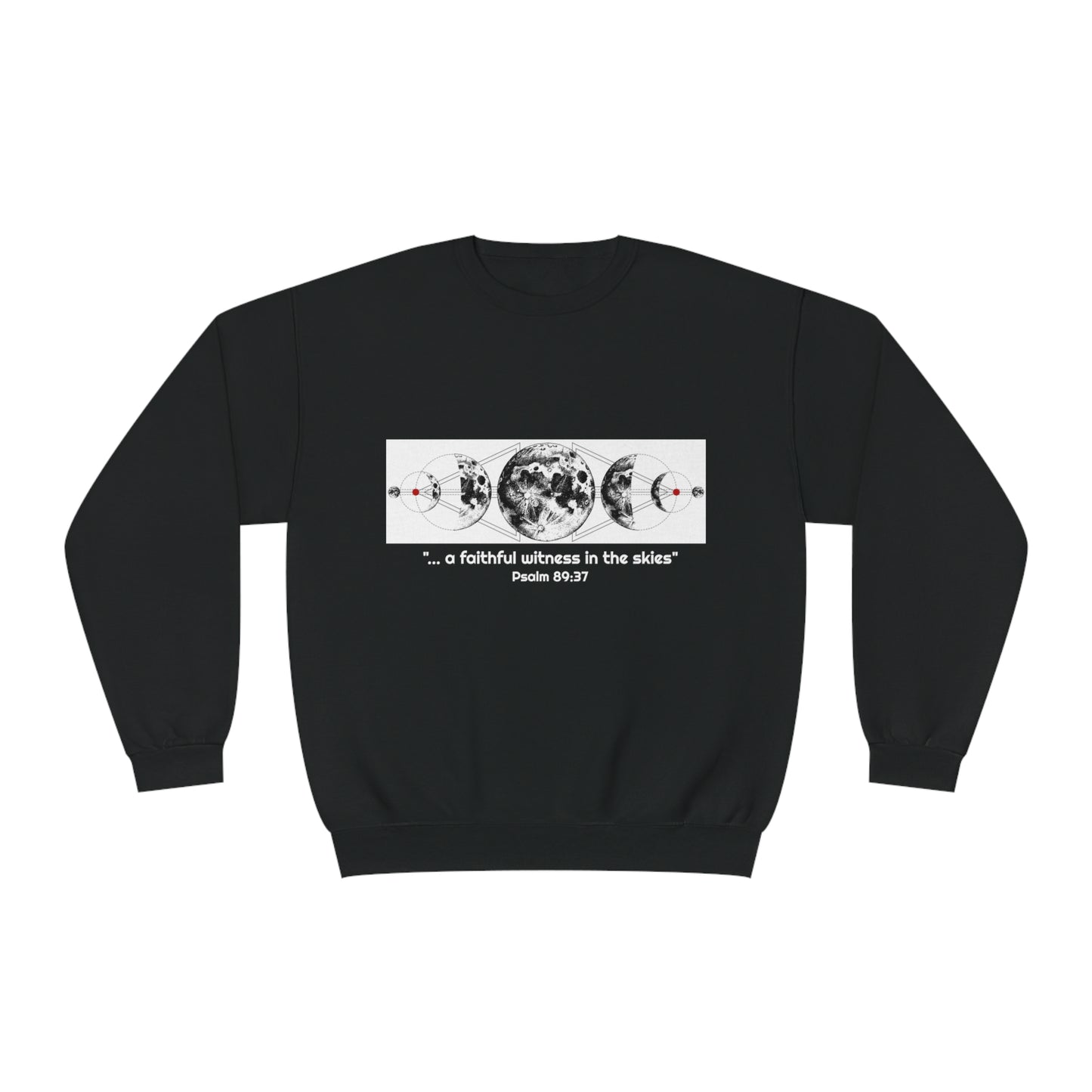 Moon Faithful Witness - Unisex NuBlend® Crewneck Sweatshirt