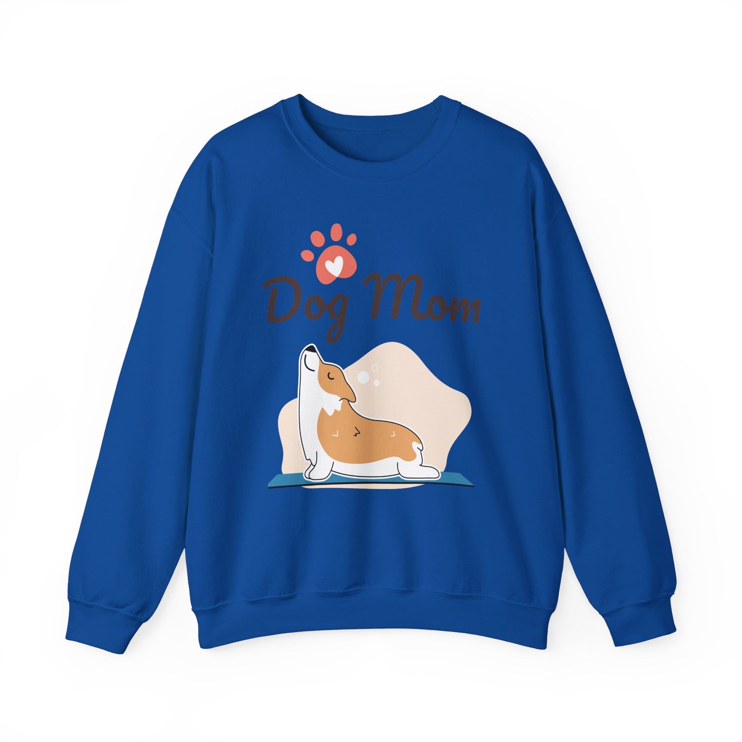 Dog Mom Corgi - Unisex Heavy Blend™ Crewneck Sweatshirt