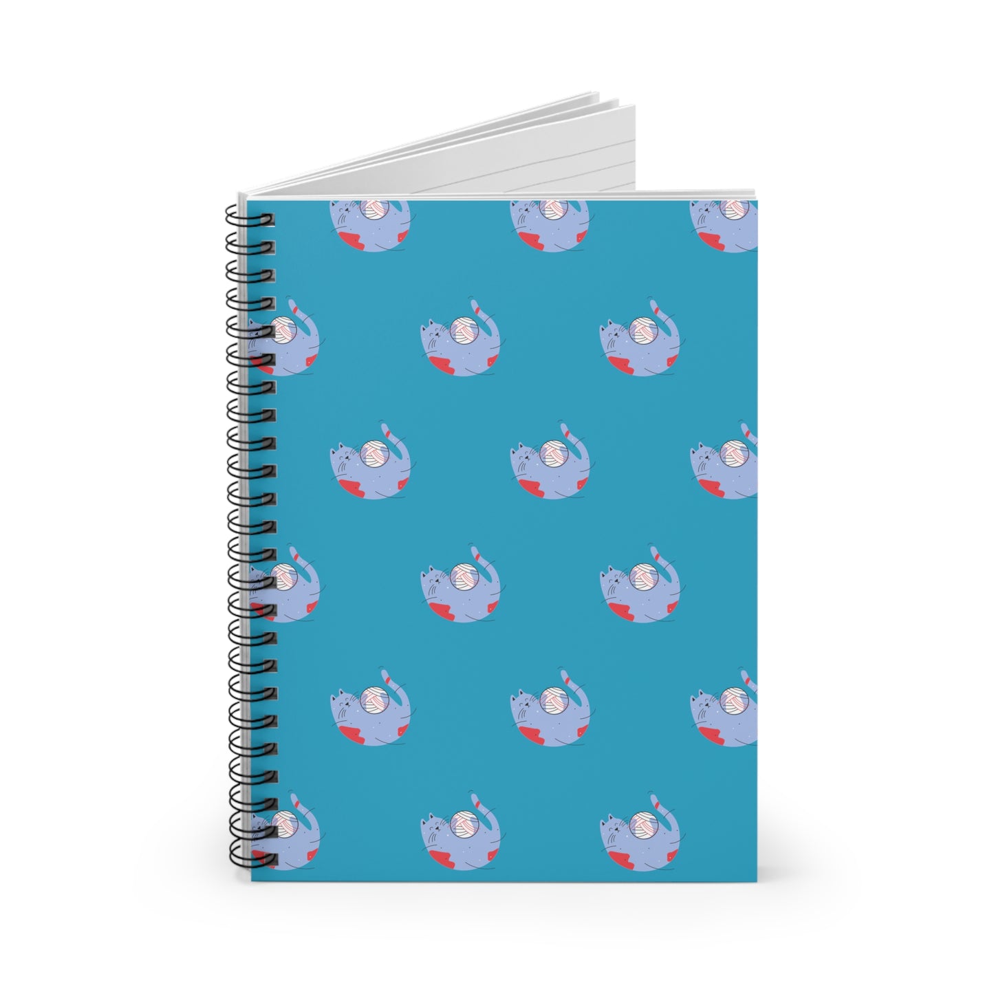 Meow - Spiral Notebook - Ruled Line