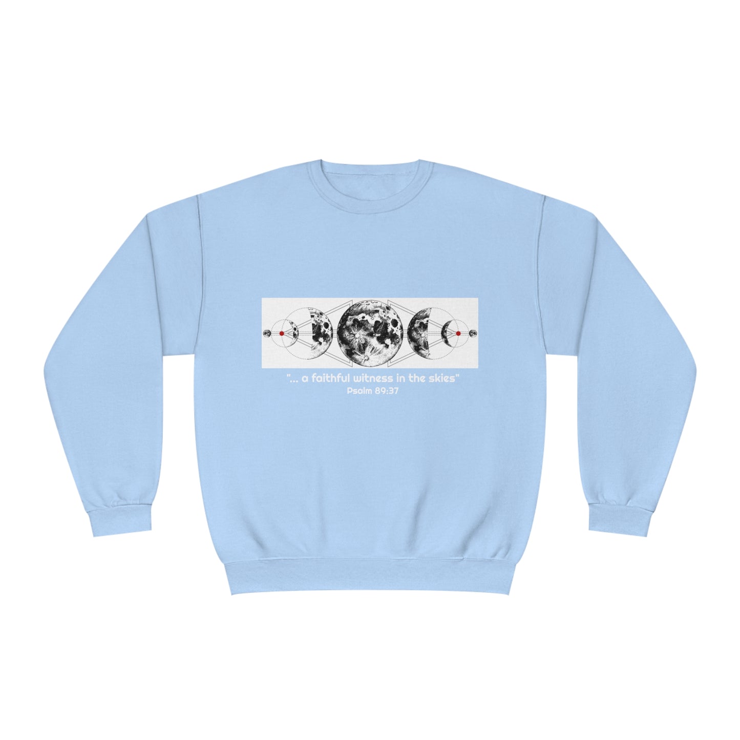 Moon Faithful Witness - Unisex NuBlend® Crewneck Sweatshirt