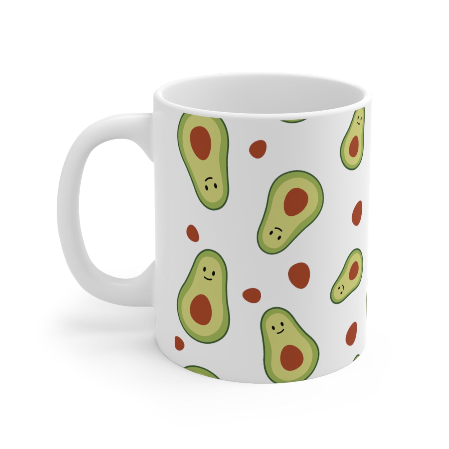 Avocado - Ceramic Coffee Cups, 11oz, 15oz