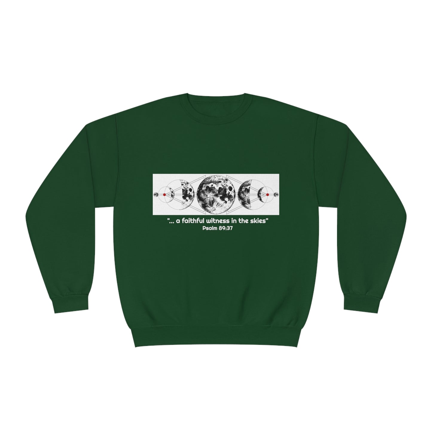 Moon Faithful Witness - Unisex NuBlend® Crewneck Sweatshirt