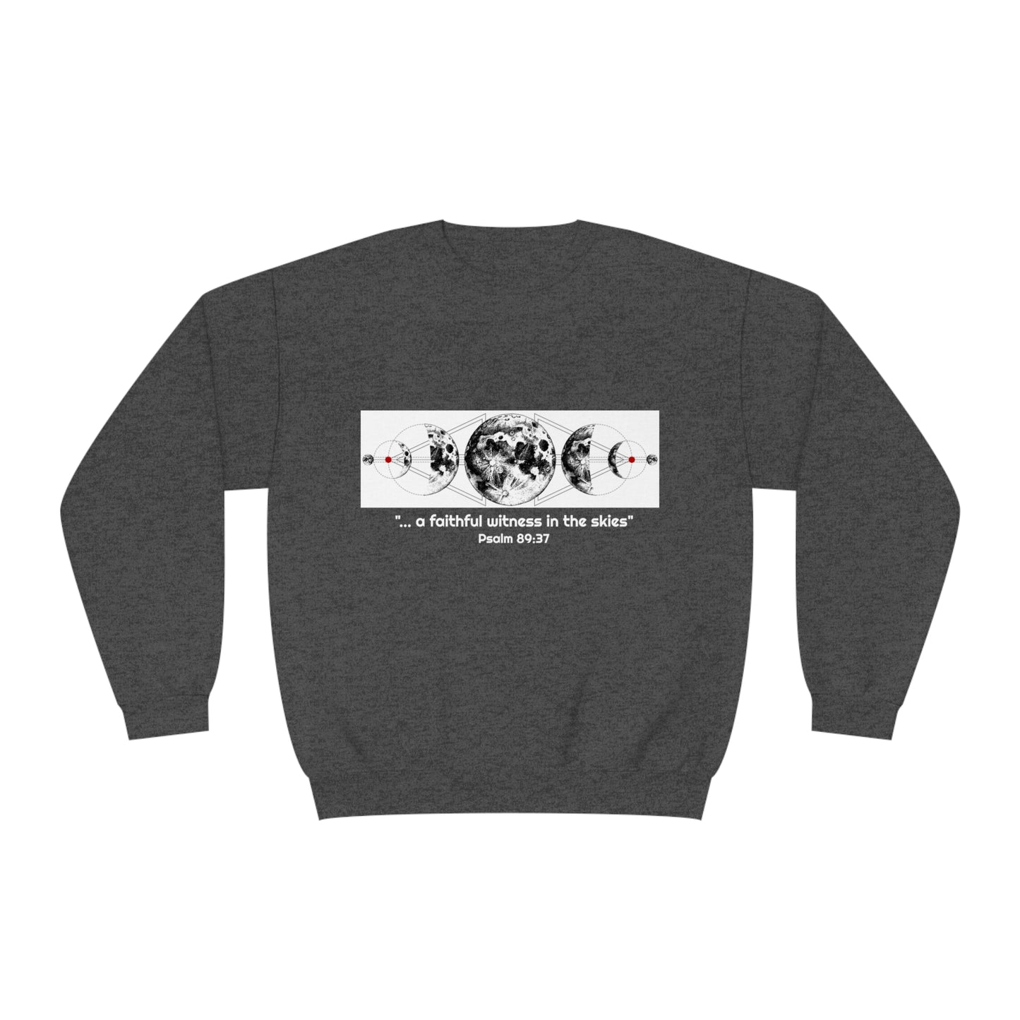 Moon Faithful Witness - Unisex NuBlend® Crewneck Sweatshirt