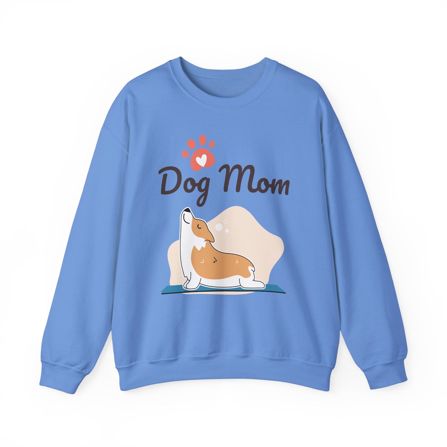 Dog Mom Corgi - Unisex Heavy Blend™ Crewneck Sweatshirt