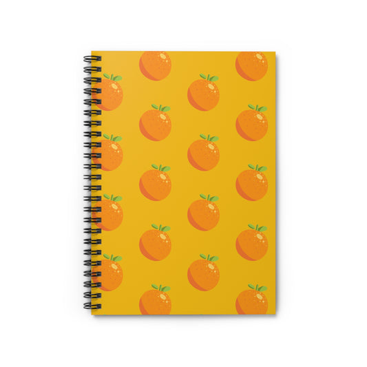 Orange Juice - Spiral Notebook - Ruled Line