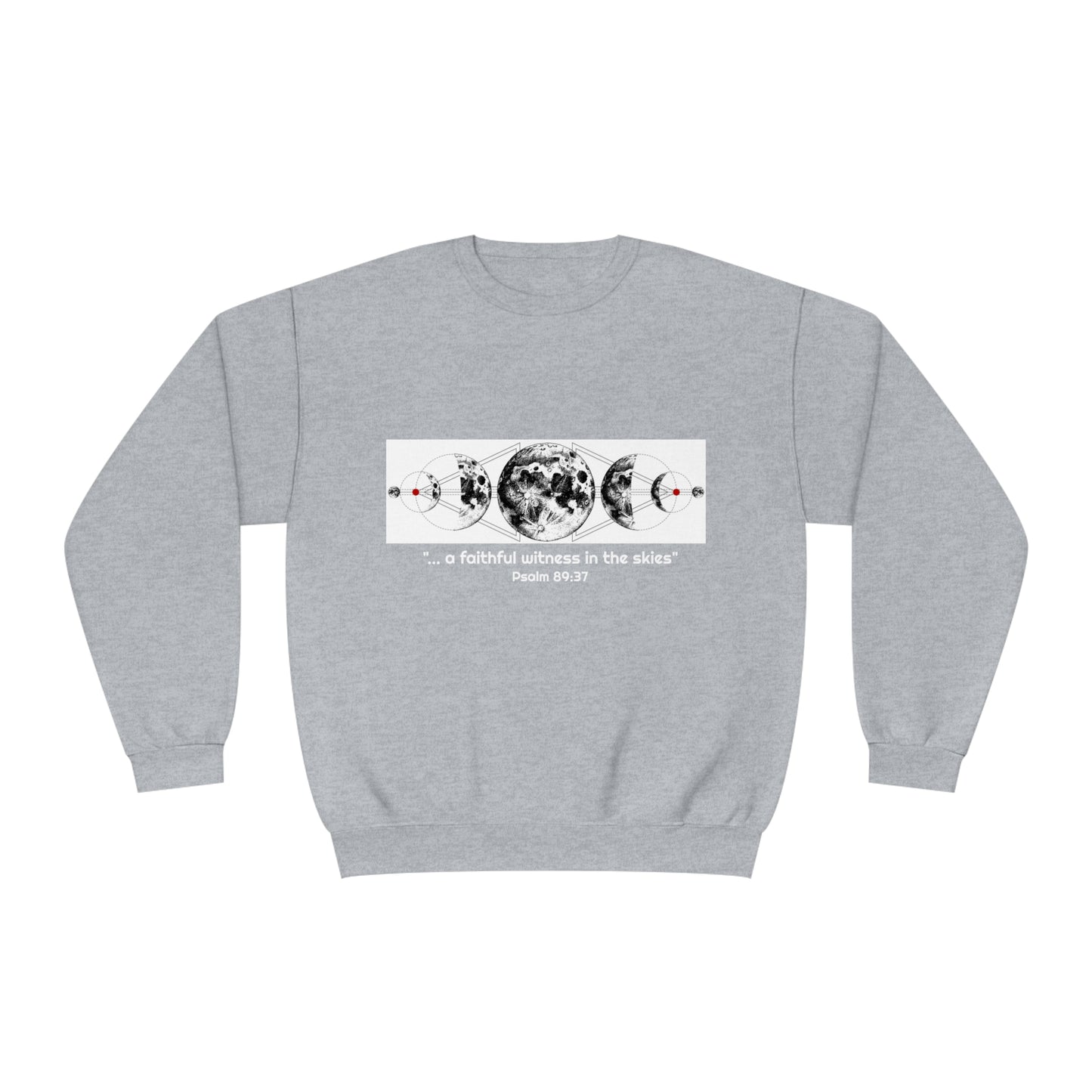 Moon Faithful Witness - Unisex NuBlend® Crewneck Sweatshirt