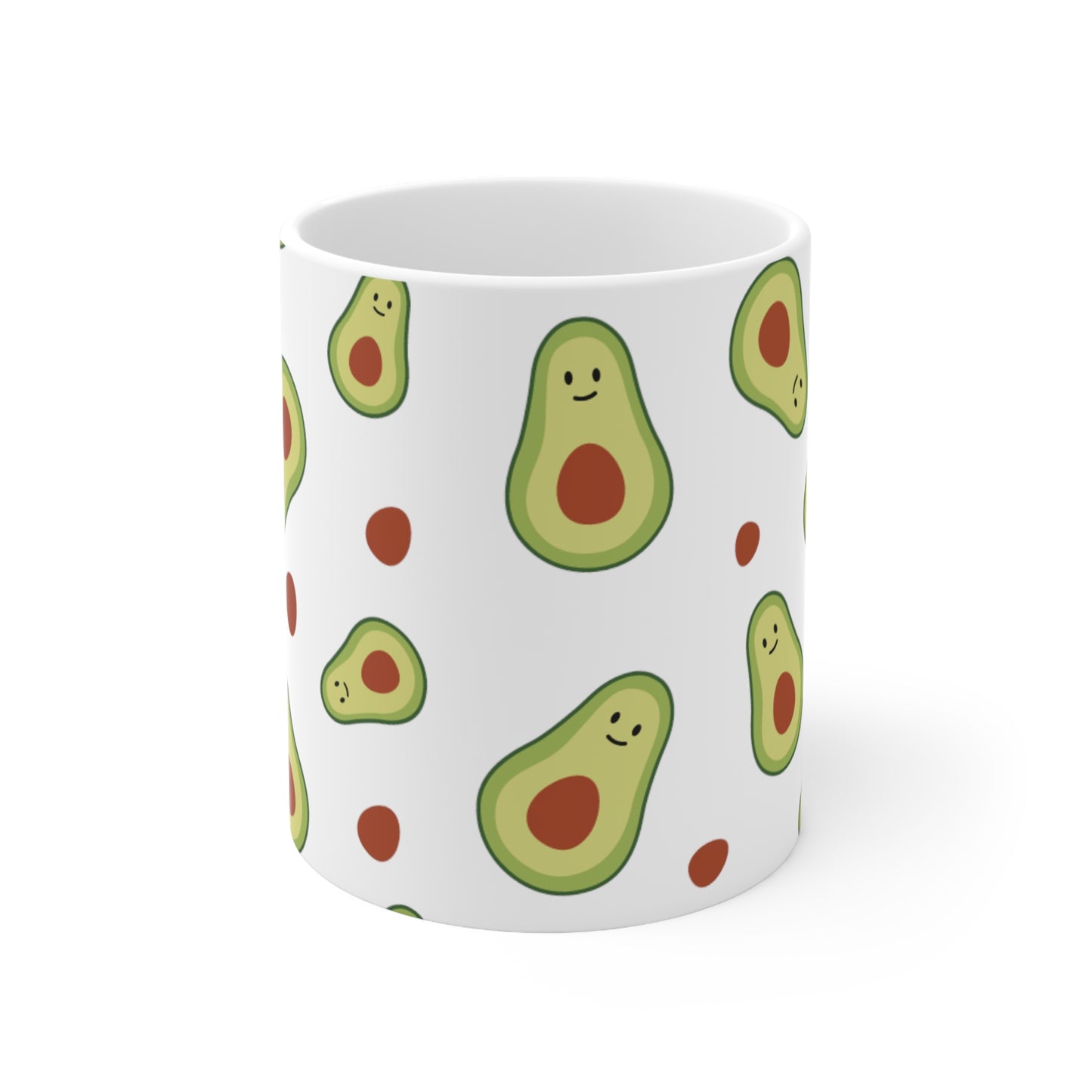 Avocado - Ceramic Coffee Cups, 11oz, 15oz