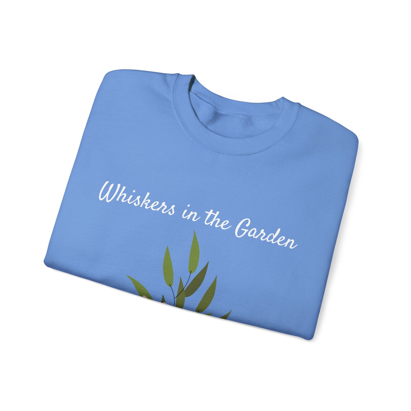 Whiskers in the Garden - Unisex Heavy Blend™ Crewneck Sweatshirt