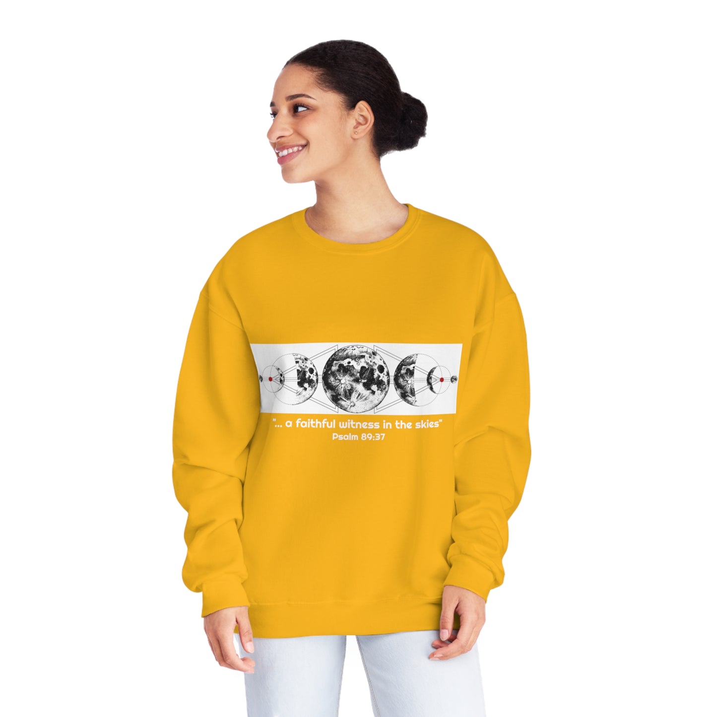 Moon Faithful Witness - Unisex NuBlend® Crewneck Sweatshirt