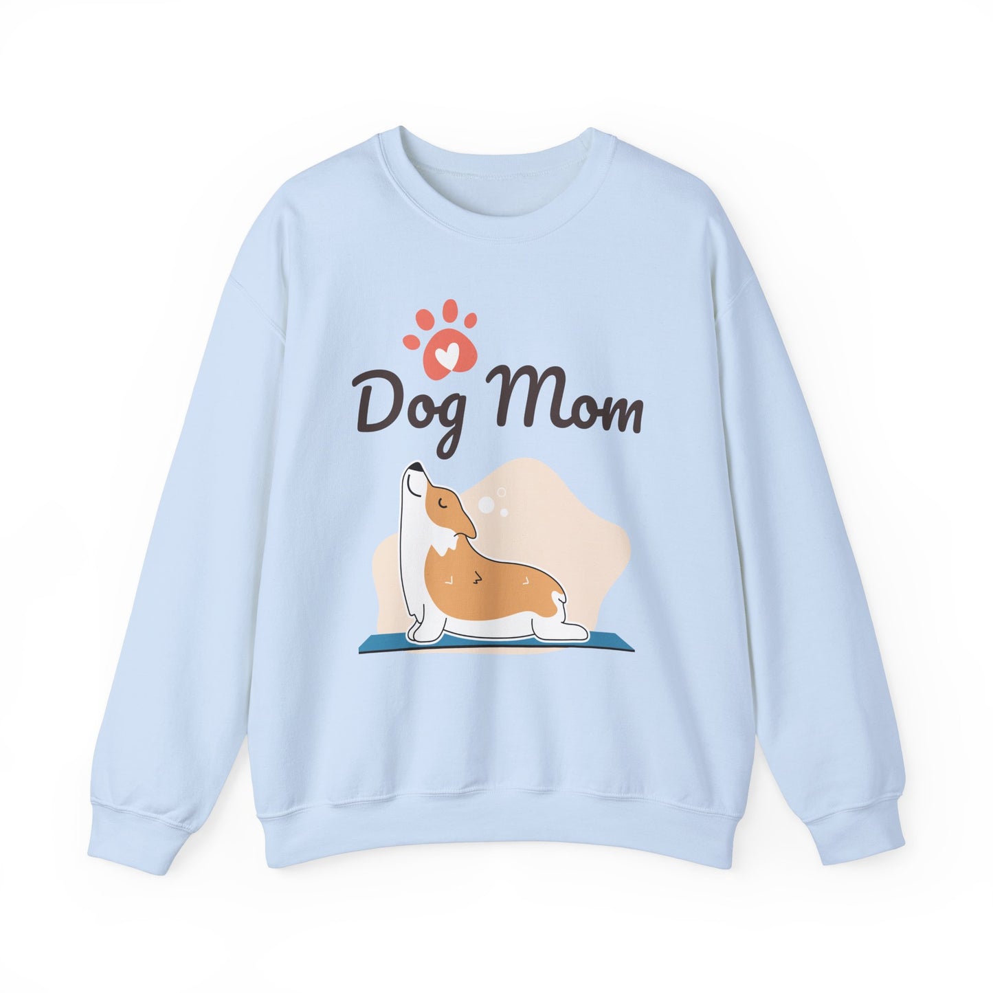 Dog Mom Corgi - Unisex Heavy Blend™ Crewneck Sweatshirt