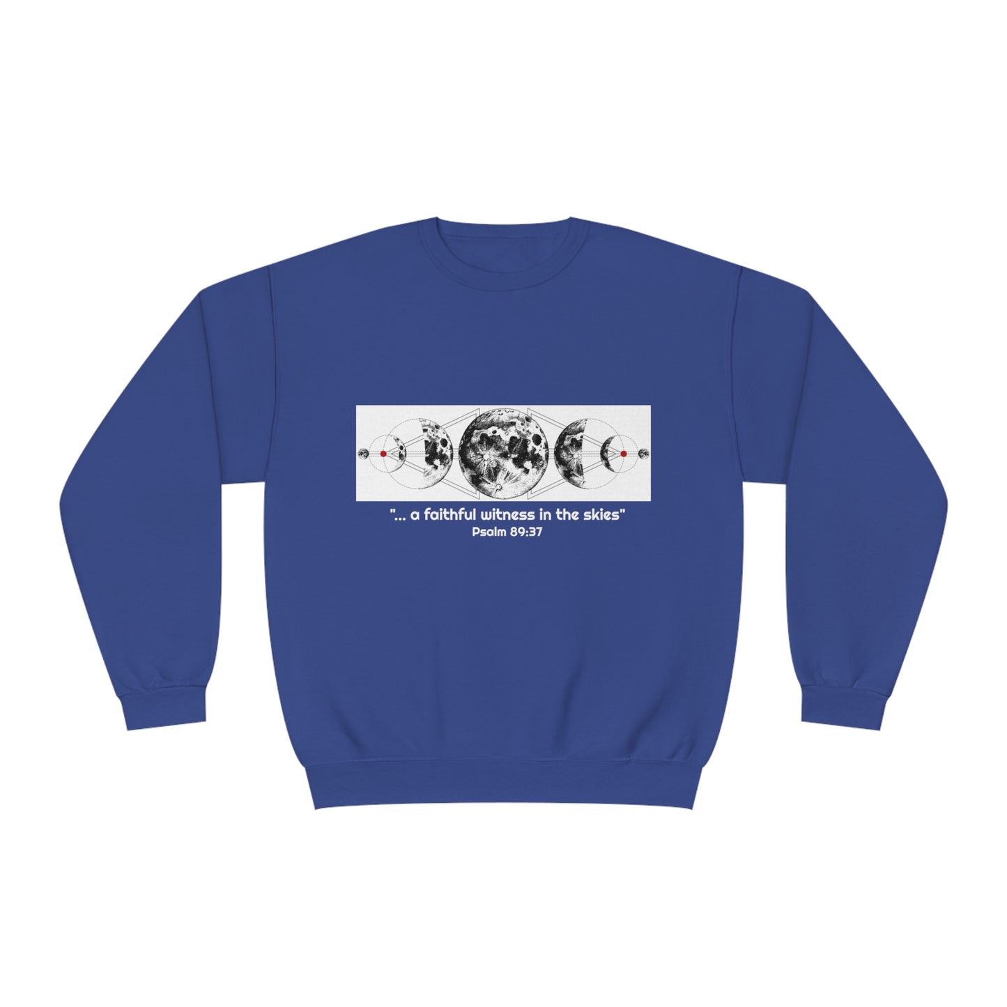 Moon Faithful Witness - Unisex NuBlend® Crewneck Sweatshirt