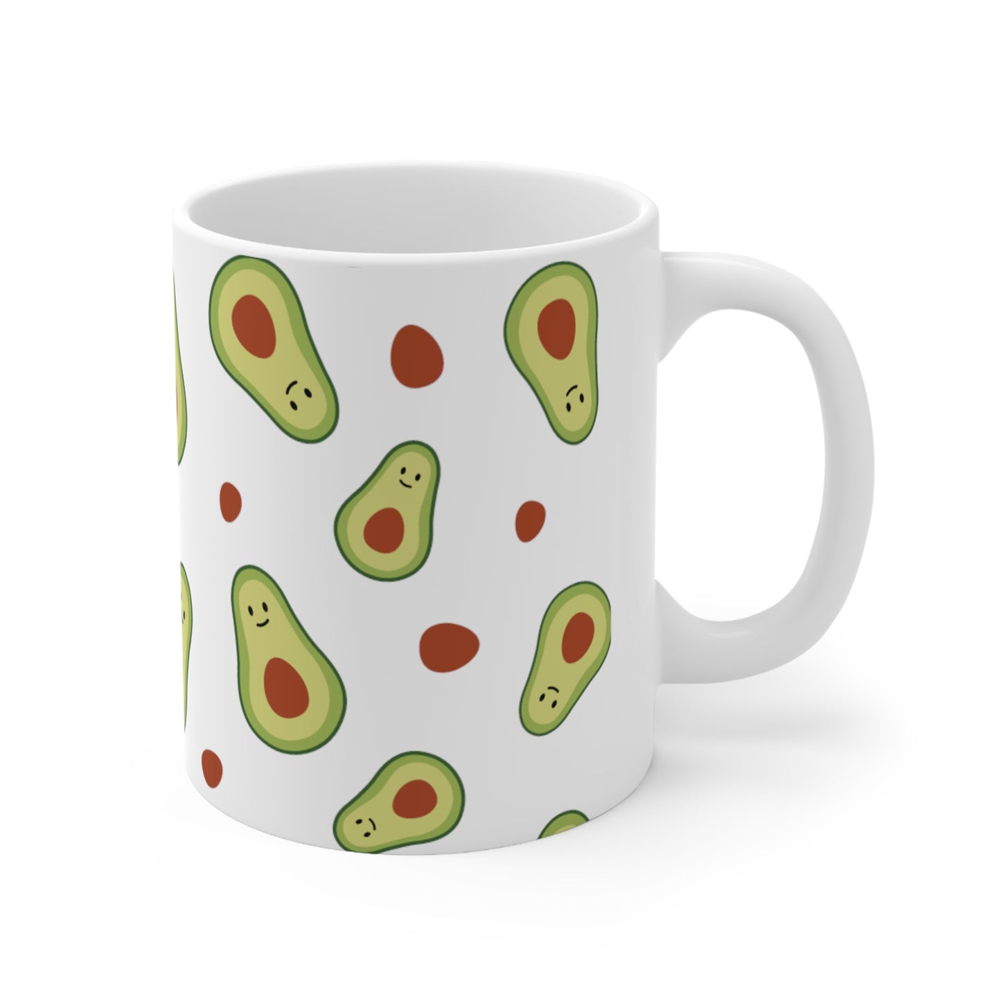 Avocado - Ceramic Coffee Cups, 11oz, 15oz